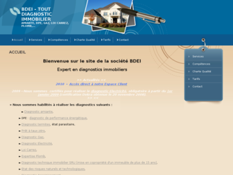 bdei.fr website preview