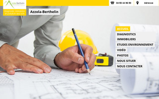 azzola-berthelin-diagnostic.fr website preview