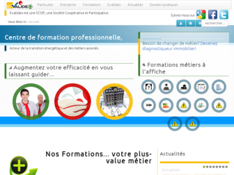 evalideo.fr website preview