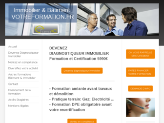 votreformation.fr website preview