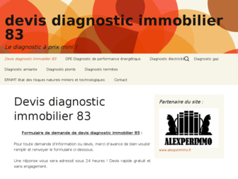 devis-diagnostic-immobilier-83.fr website preview