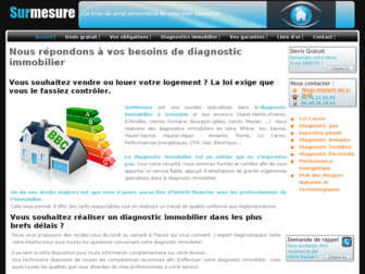 surmesure.biz website preview