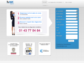 amkdiagimmo.fr website preview