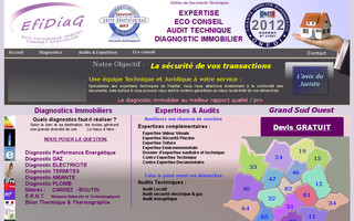 efidiag.fr website preview