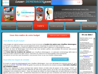 louer-demenager.com website preview
