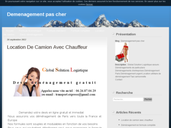 globalsolutionlogistique.fr website preview