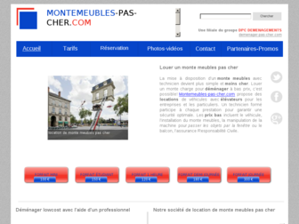 montemeubles-pas-cher.com website preview