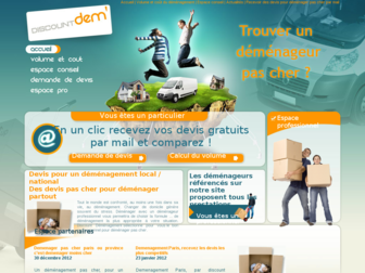 discount-demenageurs.com website preview