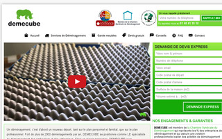 demecube.com website preview