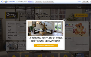 century21agence-girard.com website preview