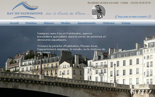 eau-et-patrimoine.fr website preview