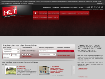 aet-immo.com website preview