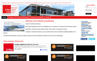 fonds-de-commerce-vichy-portesdauvergne.octissimo.com website preview