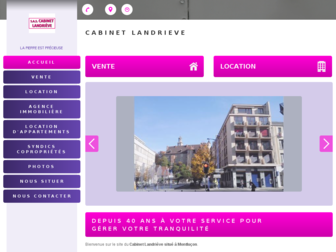 landrieve-montlucon-immobilier.fr website preview