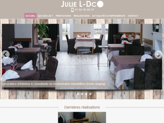 juliel-dco.com website preview