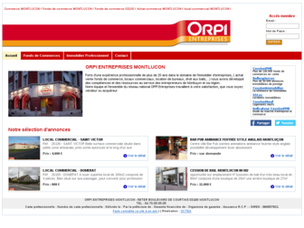 fonds-de-commerce-orpi-entreprises-montlucon.octissimo.com website preview