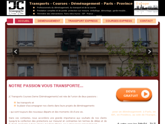 jctransportscoursesdeme.com website preview