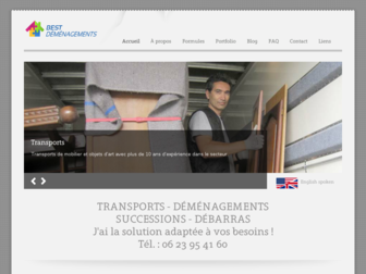best-demenagements.fr website preview