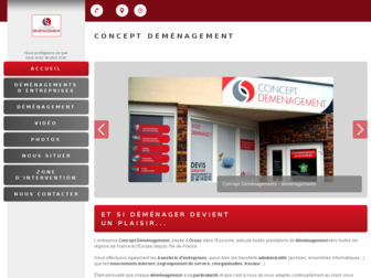 concept-demenagement.fr website preview