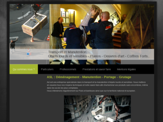 asl-transport.com website preview