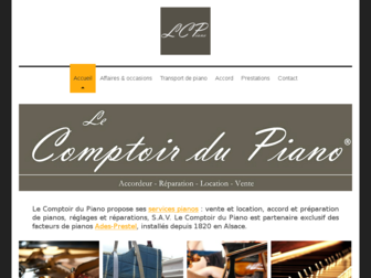 lecomptoirdupiano.com website preview