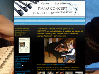 pianoconcept.fr website preview