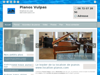 pianos-vulpas.fr website preview