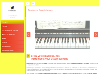 pianotechnic-coquelin.fr website preview