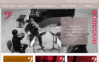 ecolenormalecortot.com website preview