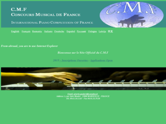concours-musical-de-france.com website preview