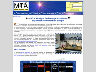 mtanet.fr website preview