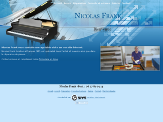 accordeurdepianos.com website preview