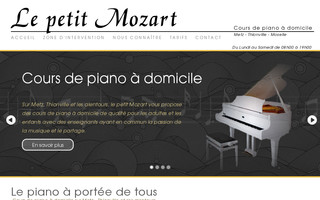 lepetitmozart.fr website preview