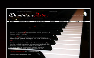 dominique-arbey.fr website preview