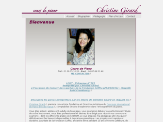 christine-girard.fr website preview