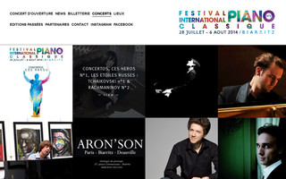 festivalpianoclassique.com website preview