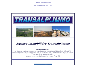 transalpimmo.com website preview