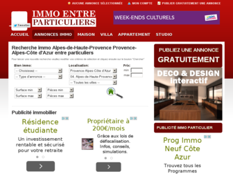 alpes-de-haute-provence.immo-entre-particuliers.com website preview