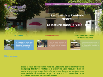 camping-fredericmistral.com website preview