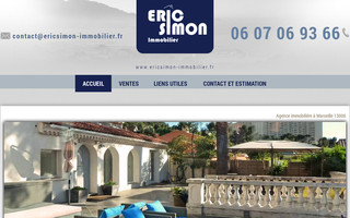 ericsimon-immobilier.fr website preview
