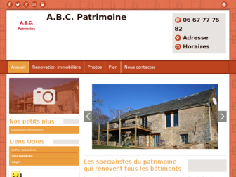 patrimoine-forcalquier.fr website preview
