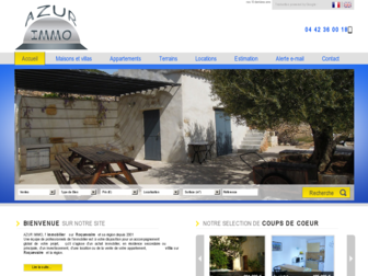 azurimmo-provence.com website preview