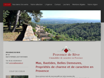 provence-de-reve.com website preview