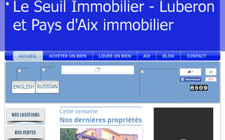 luberon-leseuil-immobilier.com website preview