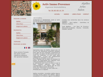 activimmoprovence.com website preview