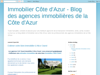 cote-dazur-immobilier.fr website preview
