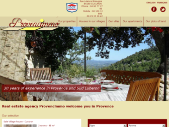 agenceprovencimmo.com website preview