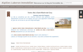 alpilles-luberon-immobilier.fr website preview