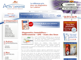 activexpertise-luberon.fr website preview