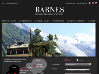 barnes-megeve.com website preview